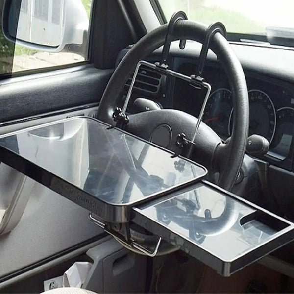 Folding Car Computer Rack with Drawer,