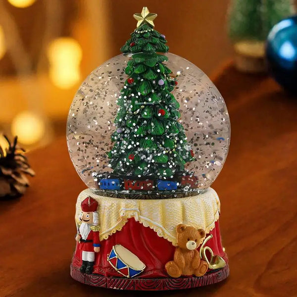 Glittering Snow Globe