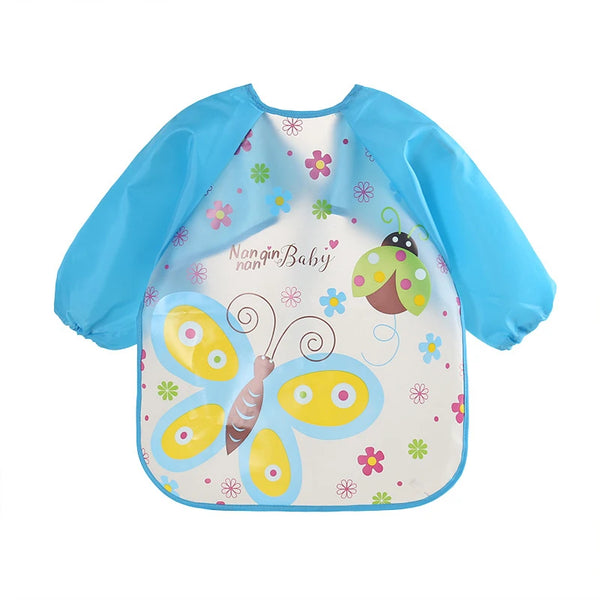 Waterproof Baby Bib with Sleeves