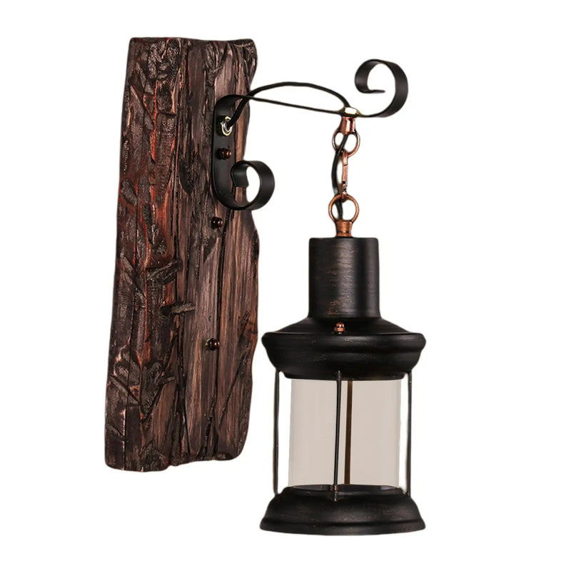 Wood Wall Sconce Light