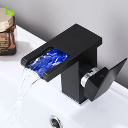 Luxury LED Black Basin  BathroomHandle