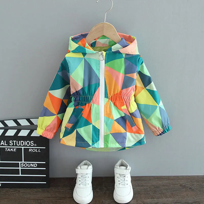 Toddler Boys' Waterproof Windbreaker Jacket