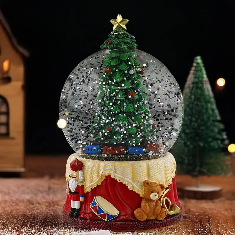 Glittering Snow Globe