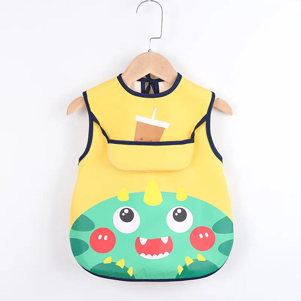 Sleeveless & Long Sleeve Waterproof Bibs for Kids